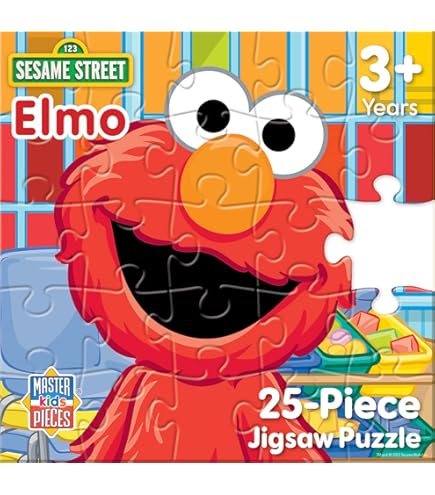 Amazon.com: MasterPieces Sesame Street Puzzle - 24 Piece Jigsaw